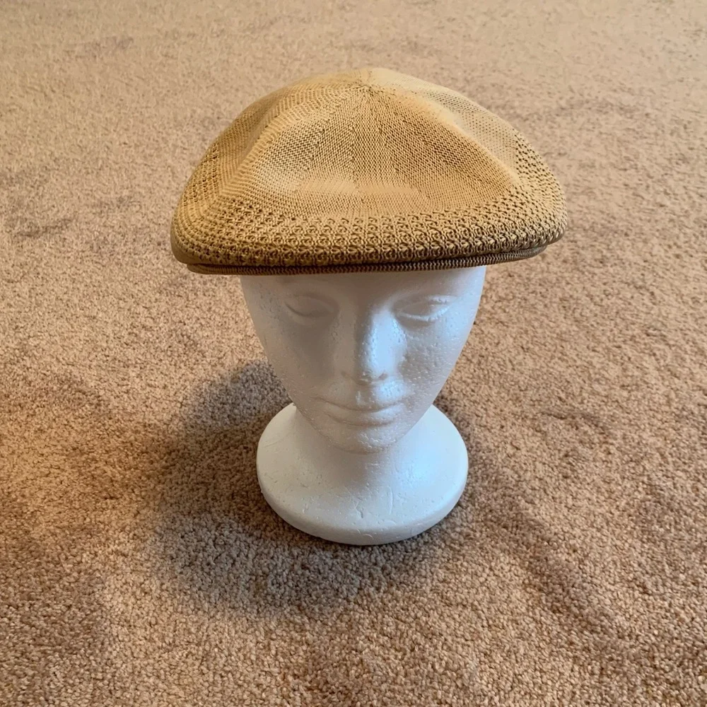 Tan Newsboy Cap - Medium - Picture 2 of 7